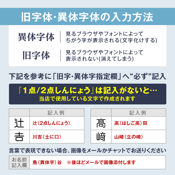 旧字体・異体字体の入力方法